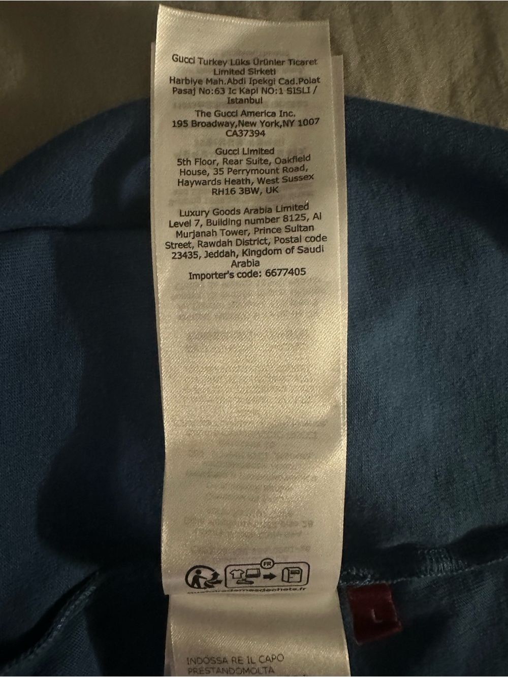 Gucci GG Logo Long-Sleeve Tee - Picture 11 of 14